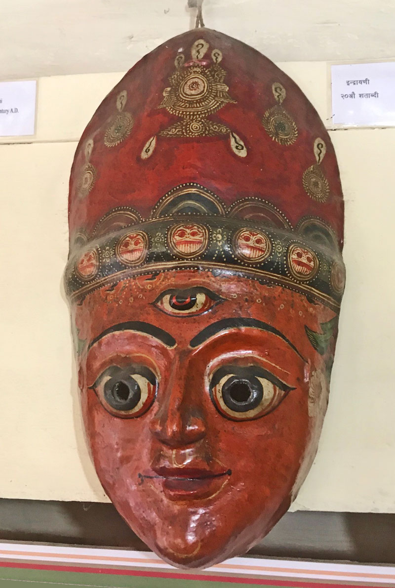 Nepal mask of Indrayani