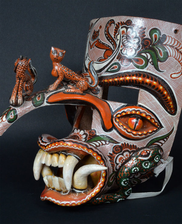 Maori mask from New Zealand Masks of the World