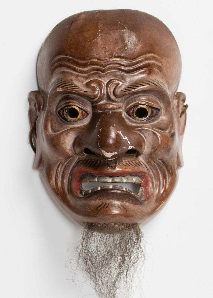 Angry old Japanese man – Masks of the World