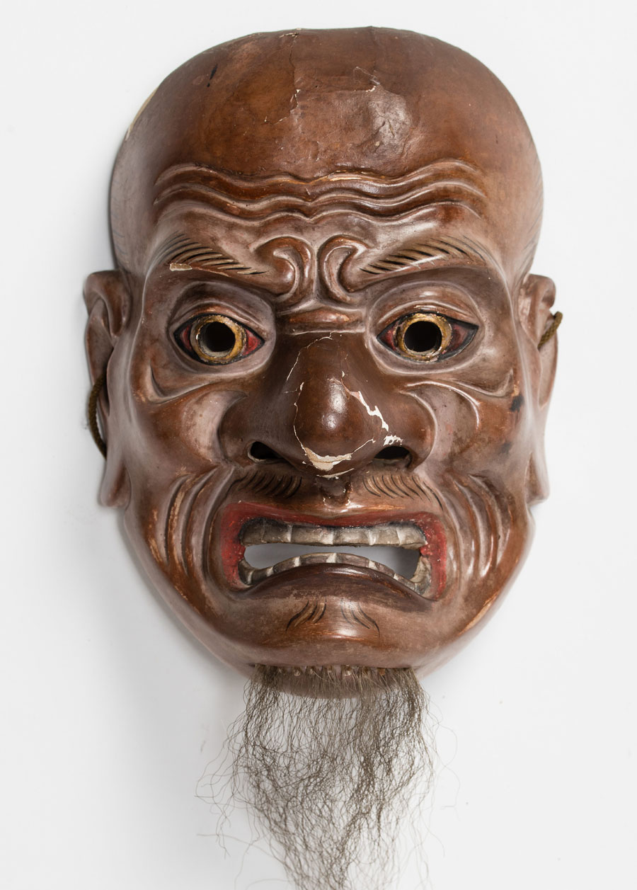 Japanese Noh theater Mask