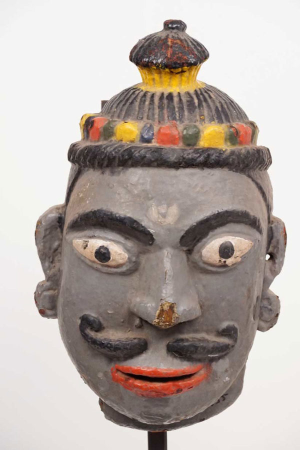 Old and used mask from India Masks of the World