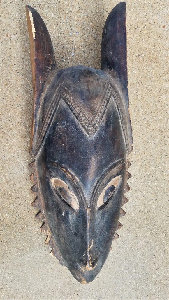 Baule mask, authentic or repro – Masks of the World