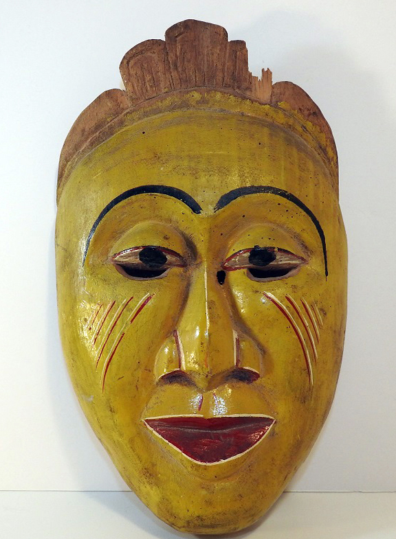 Valuable Kolam mask – Masks of the World