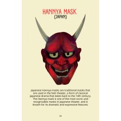 30 Illustrated Iconic Masks - A One-of-a-Kind eBook